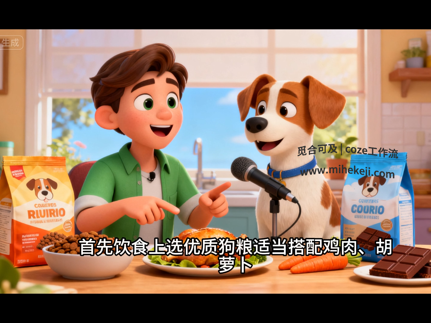 觅合可及 Coze工作流