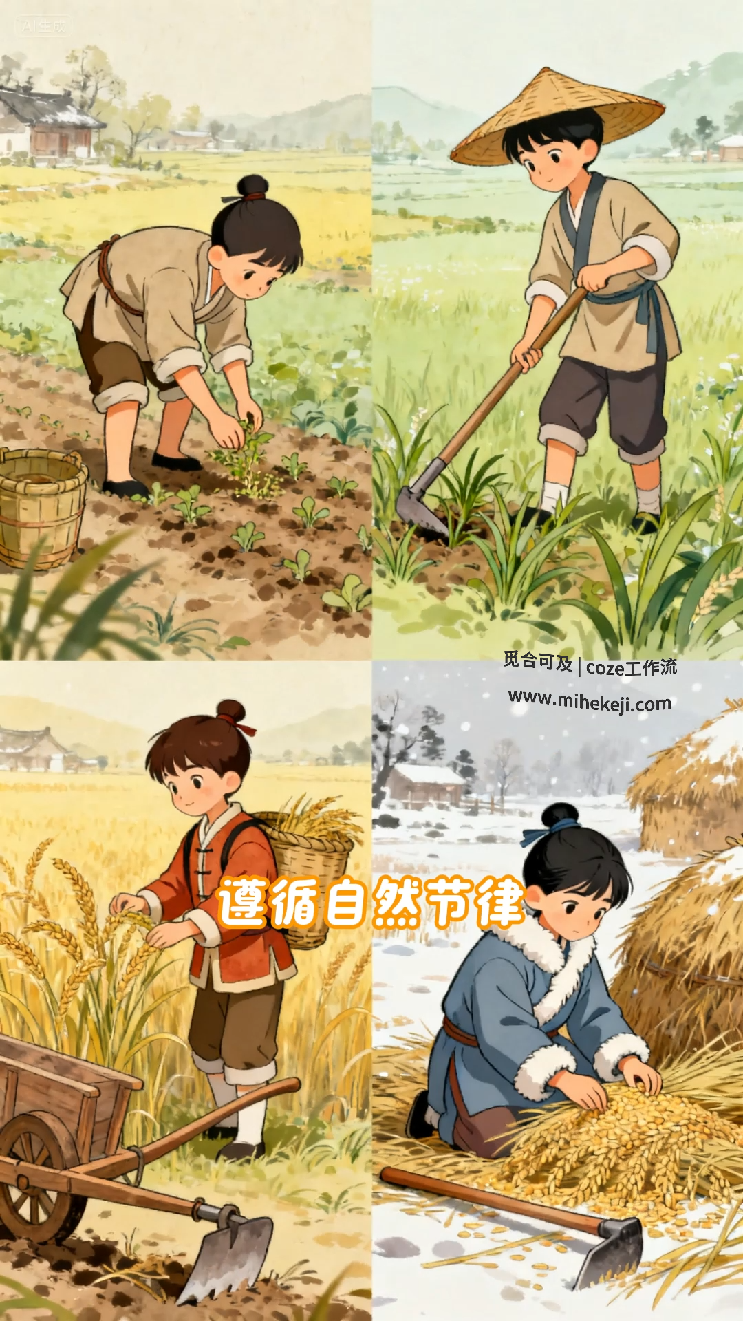 觅合可及 Coze工作流